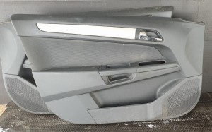 BOCZEK TAPICERKA DRZWI PRAWY LEWY PRZÓD OPEL ASTRA H GTC 