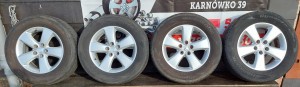 KOŁA ALUFELGI 17" 5X114,3 ET 45 OPONY 225/65R17 SUZUKI SX4 GRAND VITARA 