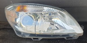 LAMPA PRAWA PRZÓD SOCZEWKA SKODA FABIA II LIFT 