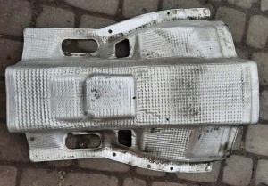 OSŁONA TERMICZNA WYDECHU TŁUMIKA 8K0804160K AUDI A4 B8 KOMBI