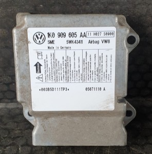 MODUŁ SENSOR PODUSZEK AIRBAG 1K0909605AA SKODA OCTAVIA II