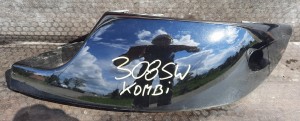 LISTWA DOKŁADKA ZDERZAKA PRAWA TYŁ 9681469777 PEUGEOT 308 SW LIFT KOMBI