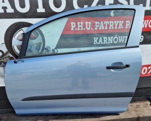 DRZWI LEWE PRZÓD OPEL CORSA D 3D Z21C