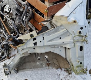 PODŁUŻNICA ĆWIARTKA LEWA PRZÓD OPEL AGILA B