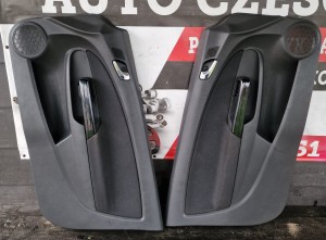 BOCZKI DRZWI KOMPLET OPEL CORSA D 3D