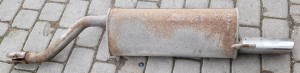 TŁUMIK KOŃCOWY WYDECH 55703005 OPEL CORSA D 1.3 CDTI