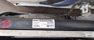 KOMPLET CHŁODNIC + WENTYLATOR 13331005 13330994 OPEL MERIVA B 1.4 B