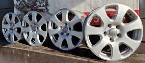 FELGI ALUMINIOWE AUDI 18" 5x130 ET 53 4L0601025E KOMPLET 