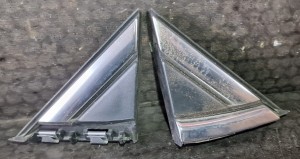 ZAŚLEPKA LISTWA OSŁONA BŁOTNIKA CHROM PRAWA LEWA 57A853273C 57A853274C SKODA KAROQ