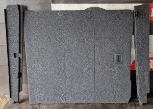 MATA WYKŁADZINA BAGAŻNIKA KOMPLET  5N0887183 SKODA OCTAVIA II LIFT HB