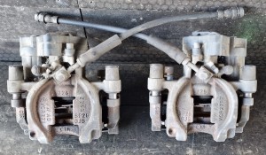 ZACISK HAMULCOWY ELEKTRYCZNY TYŁ PRAWY LEWY 5Q0615405EE 5Q0615406EE VW GOLF VII LIFT KOMBI 1.0 TSI