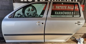 DRZWI LEWE PRZÓD TYŁ SKODA OCTAVIA II KOMBI  9102