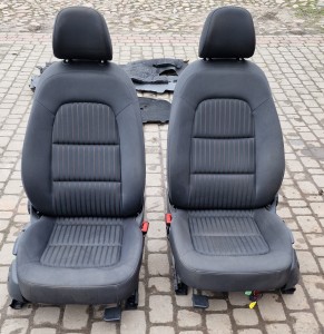 FOTEL PRZÓD PRAWY LEWY ELEKTRYCZNE  GRZANE AUDI A4 B8 KOMBI AVANT