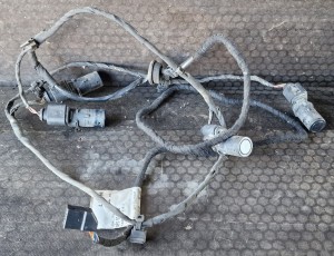 WIĄZKA CZUJNIKÓW PRARKOWANIA PDC 4F0971085 7H0919275E AUDI A6 C6 SEDAN