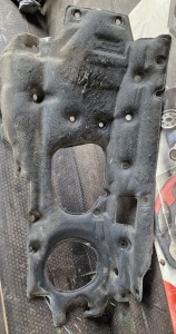 WYGŁUSZENIE ŚCIANY GRODZIOWEJ  OPEL CORSA E 5D