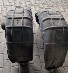 NADKOLE TYŁ PRAWE LEWE KOMPLET  3V5810969 3V5810970 SKODA SUPERB III HB