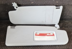 OSŁONA PRZECIWSŁONECZNA PRAWA LEWA KOMPLET 6RU857552C SKODA CITIGO