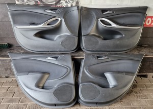 BOCZKI DRZWI KOMPLET PEŁNA ELEKTRYKA OPEL ASTRA K KOMBI