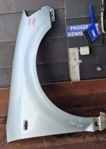 BŁOTNIK PRAWY PRZÓD AUDI A3 8P 3D LY7W