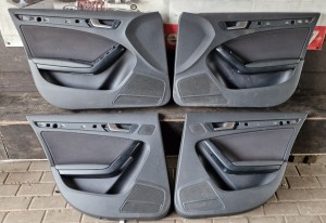 Boczki drzwi KOMPLET Audi A4 B8 kombi 