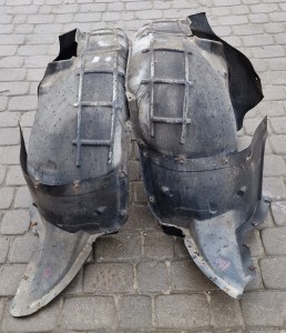 Nadkole przód prawe lewe kompletne SKODA OCTAVIA II lift