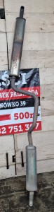 Tłumik końcowy wydech 13267054 13402350 Opel Meriva B 1.4 turbo 