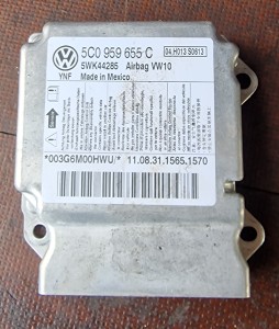 Moduł poduszek airbag 5C0959655C VW Jetta 5C6 LD7X 1.4 tsi DSG 