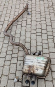 Tłumik końcowy wydech 3Q5253611AA 3Q0120D VW PASSAT B8 kombi 2.0 tdi 4x4 4MOTION 