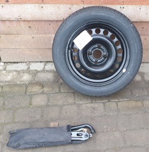 KOŁO ZAPASOWE OPEL MERIVA CORSA C 4X100 15" ET49 OPONA 185/55 R15
